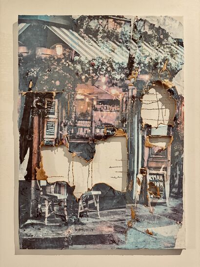 Au café - a Paint Artowrk by soo jin CHUNG